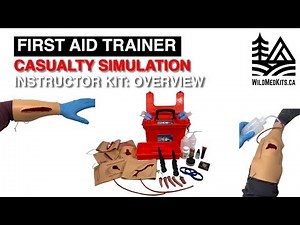 Casualty Simulation Instructor Kit: Premium Wounds and Props