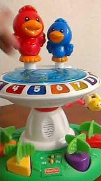 2004 Fisher Price Laugh & Learn Bird Bath Toy