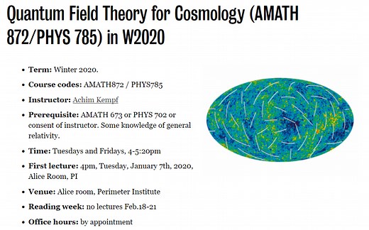 Quantum Field Theory for Cosmology