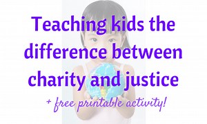 Social justice for kids: teaching the difference between charity and justice