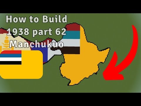 How To Build WW2 In Minecraft Part 62 Manchukuo