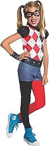 Rubies DC Superhero Girls: Harley Quinn Costume for Kids, Girl's Large