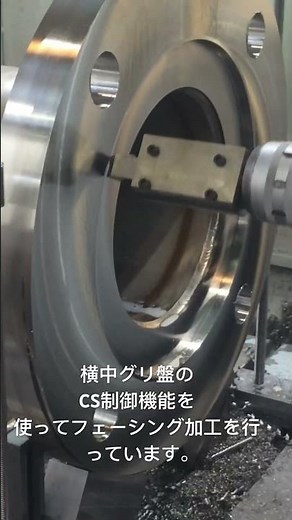 フェーシング加工 CS制御