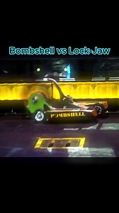 Bombshell vs Lock-Jaw #robotwars #battlebots #bots #battle #robot #war | WWe J-T