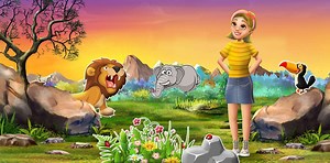 Amanda's Sticker Book - Amazing Wildlife - Play Thousands of Games - GameHouse