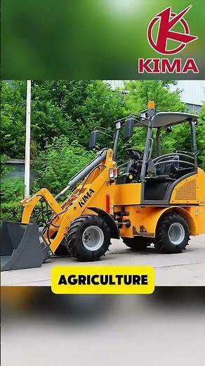 KIMA Mini Wheel Loader — Compact Power for Construction & Landscaping | 2025 Best Small Loader