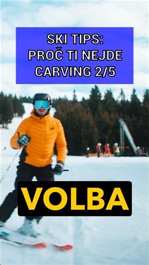 SKI TIPS – Proč ti nejde carving (důvod č. 2) ⛷️Další častá chyba 👇