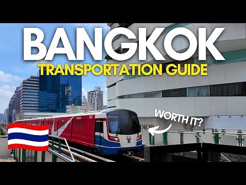 How to Get Around Bangkok in 2025 – Complete BTS, MRT, and Airport Train Guide