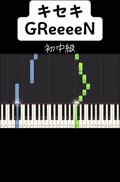 キセキのピアノ簡単演奏ガイド