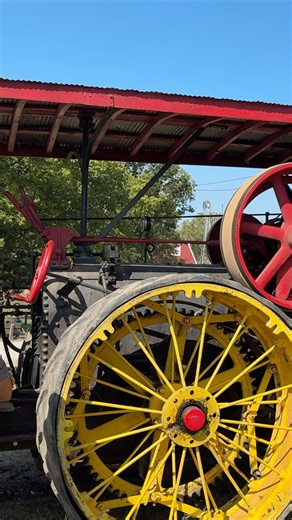 A little threshing action powered by a steam traction engine at the Boonville Missouri tractor show #farming #thresher #farmlife #farmer | Someplace or Another