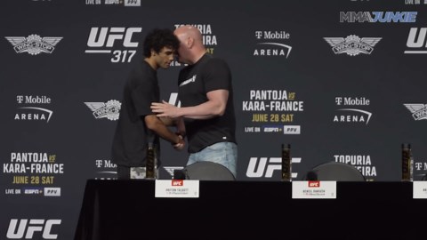 UFC 317 full press conference: Dana White says Ilia Topuria on cusp of stardom