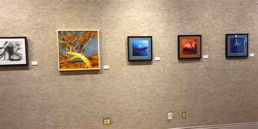College of Central Florida holds opening reception for annual student art exhibition