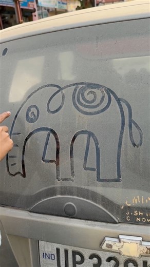 Best Easy Elephant Drawing step by step for beginners #art #shorts | AP Drawing