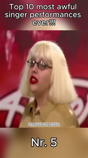 Top 10 of the worst singer perfomances ever!! Pt.5/8 #funny #shortvideo #compilation #singer #fail