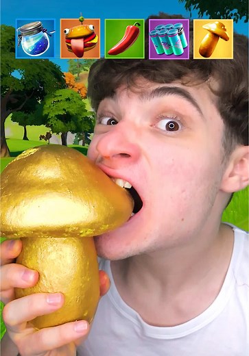 Giant Fortnite Foods ASMR Experience