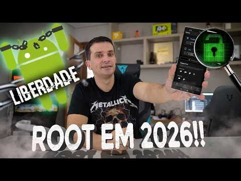 Como FAZER ROOT em QUALQUER ANDROID em 2026! Desbloqueie o MODO ADMINSTRADOR!