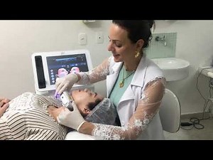 Ultrassom Microfocado Herus HIFU aplicação Facial