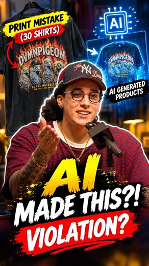 Why I Used AI To Save My Botched T Shirt Orde!