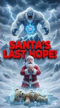 SANTA CRIES! 😭His Teddy Bear is Dying vs YETI Boss Fight!💔3D Animation #shorts #santa #3danimation