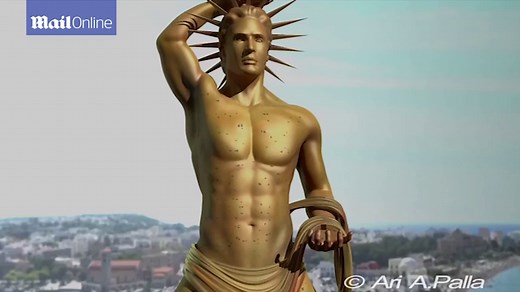 Scientists plan to rebuild ancient statue Colossus of Rhodes