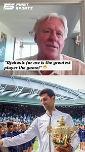 Bjorn Borg has huge praise for Novak Djokovic 🔥 #fblifestyle #NovakDjokovic | FirstSportz - Latest sports news