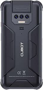 CUBOT KingKong Power（2023)Rugged Smartphone Unlocked -16GB RAM+256GB ROM(1TB Expandable),10600mAh Battery(33W),6.5" FHD+ Display,48MP+20MP Night Vision,Android 13 Cellphone with Flashlight,NFC (Black)