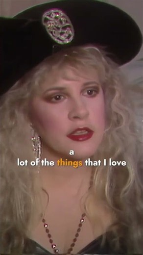 Stevie Nicks’ RARE Interview | The Rock Goddess Opens Up! #shorts