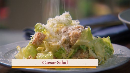 Simple and delicious - Caesar Salad has to be one of the most popular salads in the U.S. - it certainly has always been so at my restaurants. The secret is to always prepare the dressing fresh - and here I'll show you the secret to a classic dressing preparation that pairs perfectly with the brightly fresh Romaine as well as the crunchy croutons. #LidiasRecipes #LidiasItaly #LidiasKitchen #LidiaBastianich #ItalianFood #FromLidiasTableToYours #LidiasSoundtrack #granapadano Grana Padano #granapada