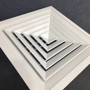 [Hot Item] HVAC 4 Way Aluminum Square Ceiling Diffuser