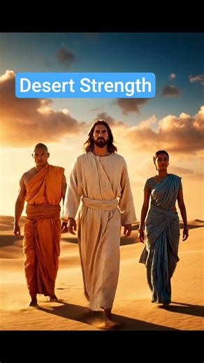 Even in the Desert, Faith Is Protected 💪✝️ #jesus #faith