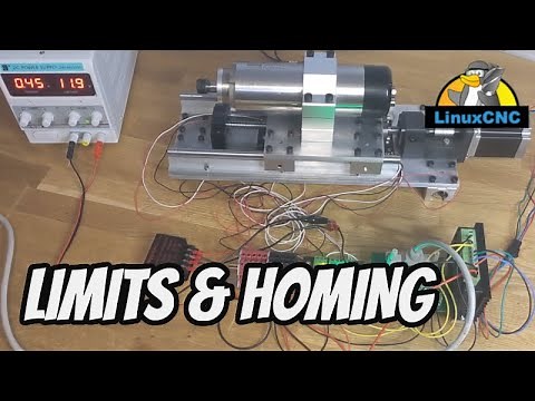 Limits and homing with LinuxCNC