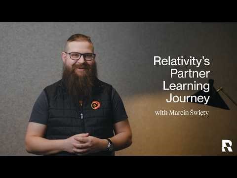 Partner Learning | Meet Marcin Święty, Chief Security Officer at Relativity