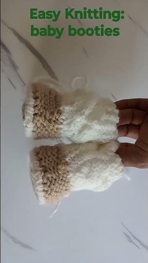 Easy Knitting: Baby Booties