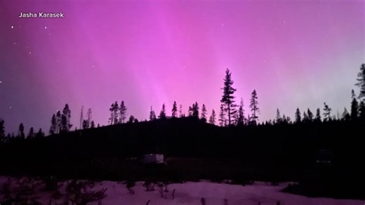 Northern lights make appearance across US