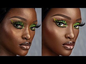 High-End Skin Retouching Beginner Photoshop Tutorial | Frequency Separation