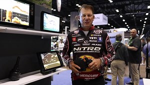 Humminbird MEGA LIVE Winner of the best in show, Humminbird’s new MEGA LIVE is great when used in conjunction with the MEGA360, I can’t wait to use this at the Major League Fishing BPT at Lake St. Clair later this summer. | Kevin VanDam