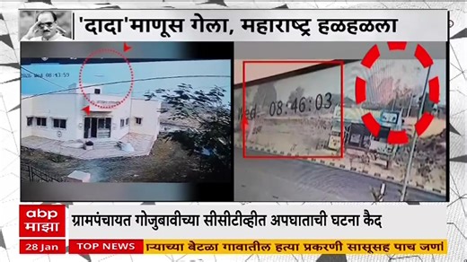 ABP Majha LIVE | Ajit Pawar Baramati Plane Crash | Marathi News | ABP Majha