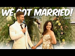 Getting married AGAIN, Pregnancy Announcement & Gender Reveal | SPAIN WEDDING VLOG