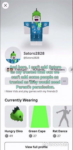 This is How to add Trusted Frnds/Connections without using Frnds qr code in Roblox #Roblox