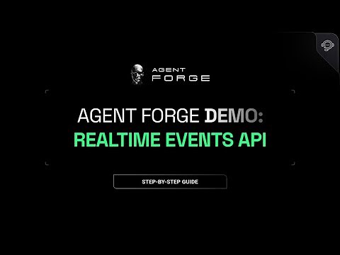 Agent Forge Demo - Realtime Events API