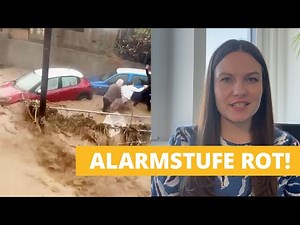 Alarmstufe Rot in Spanien: Neue Unwetter erwartet - Wie heftig wird es?
