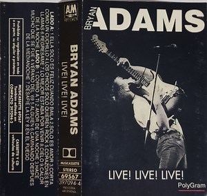 Bryan Adams - Live! Live! Live!