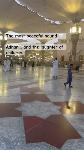 Beautiful Adhan in Madinah 🤍 | Peaceful Moments at Masjid an-Nabawi #Madinah #Adhan #Peaceful #love