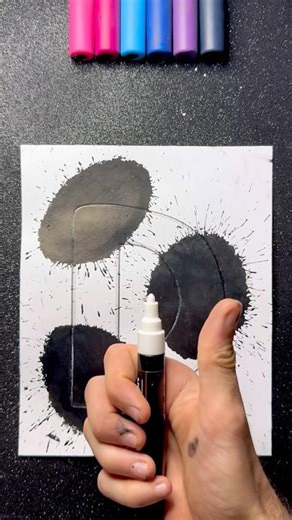 “D” with Neon Lights Using Night Tones! ⚡️😍 | What Letter Should be Next?! 🤔 #visualart