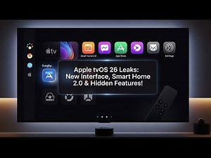 Apple tvOS 26 Leaks: New Interface, Smart Home 2.0 & Hidden Features!