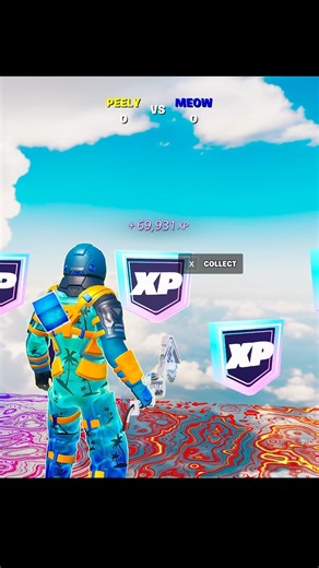 【無限XP】XPが欲しい人は必見！このマップで大量経験値を貰おう！【フォートナイト】【レベル上げ】 #フォートナイト #fortnite