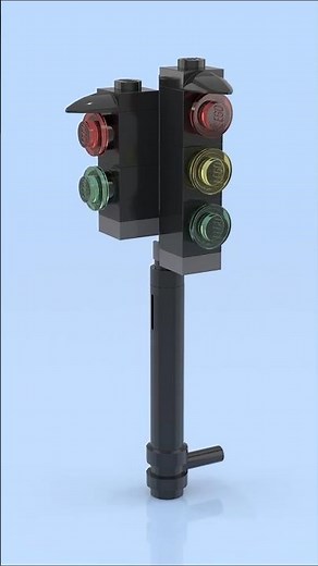 🚦 LEGO Traffic Lights: Tiny Builds for Big City Vibes! 🏙️