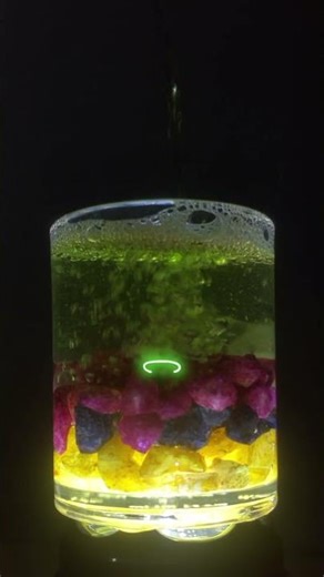 color mixing with colored rocks #experiment