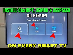 How to Install ChatGPT, Gemini & DeepSeek on Smart TV (All-in-One App)