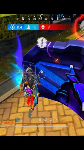 SOLO VS SQUAD BAR BAR DI PEAK PAKE SENJATA MP5!! #freefire